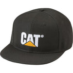 CAT SHERIDAN FLAT BILL CAP BLACK - The Work Pit