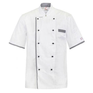
                  
                    CHEFS CRAFT EXECUTIVE S/S JACKET VENTED BACK - WHITE - The Work Pit
                  
                