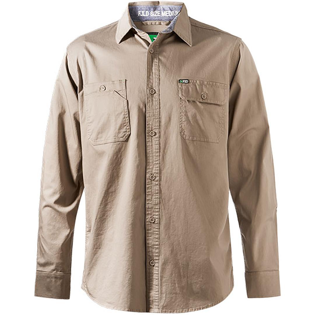 FXD LSH-1 WORK SHIRT KHAKI - The Work Pit