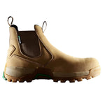 FXD WB4 ELASTIC SIDE SAFETY BOOT WHEAT - The Work Pit
