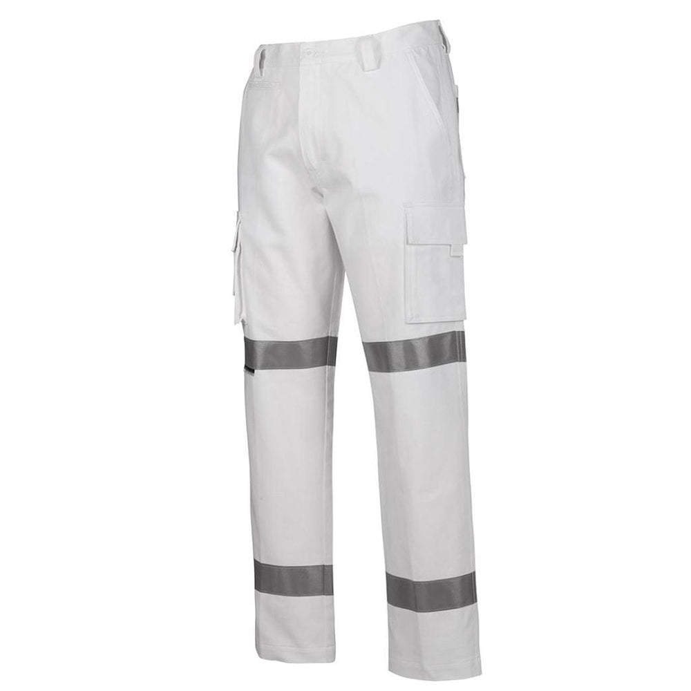 JB BIOMOTION PANT W/REFLECTIVE TAPE WHITE - The Work Pit