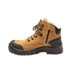 JB CYBORG ZIP SAFETY BOOT WHEAT - The Work Pit