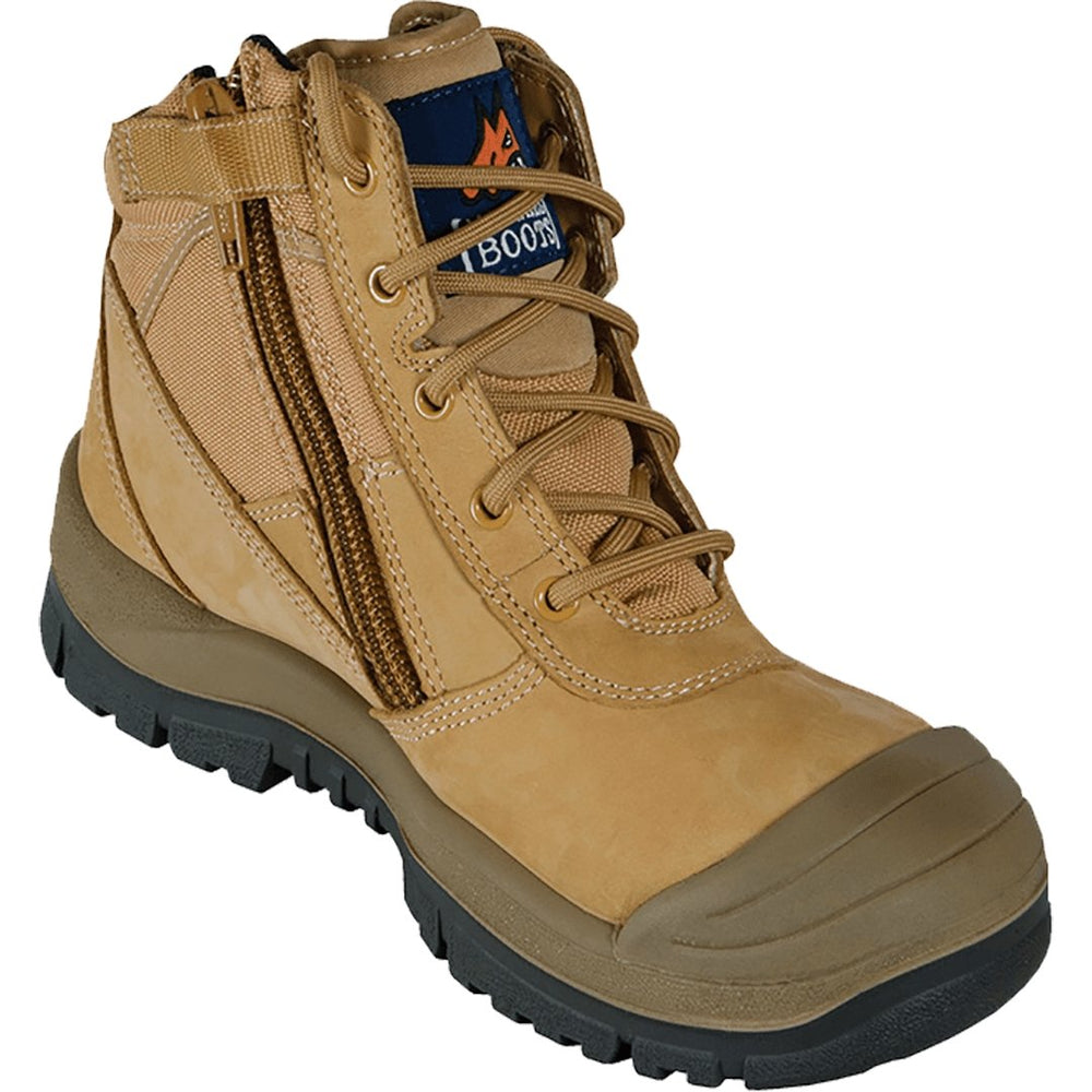 MONGREL SC ZIPSIDER BOOT WHEAT - The Work Pit