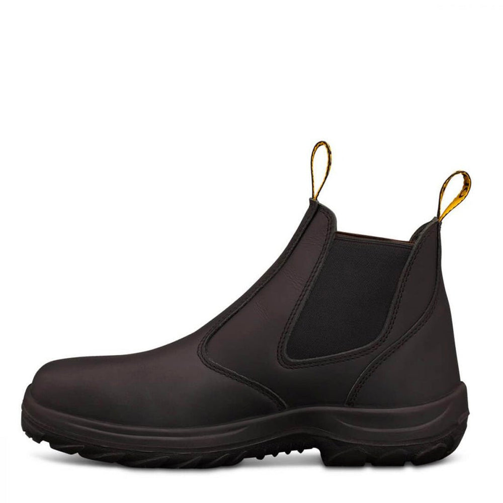 OLIVER 34 SERIES ELASTIC SIDED BOOT - SMOOTH BLACK - The Work Pit