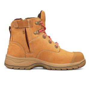 
                  
                    OLIVER 49 SERIES WOMENS ZIP SIDED BOOT WHEAT - The Work Pit
                  
                