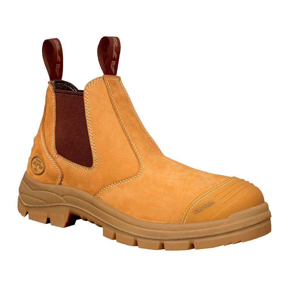 OLIVER 55 SERIES ELASTIC SIDE BOOT WHEAT - The Work Pit