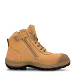 OLIVER ZIP SIDED BOOTS WHEAT - The Work Pit