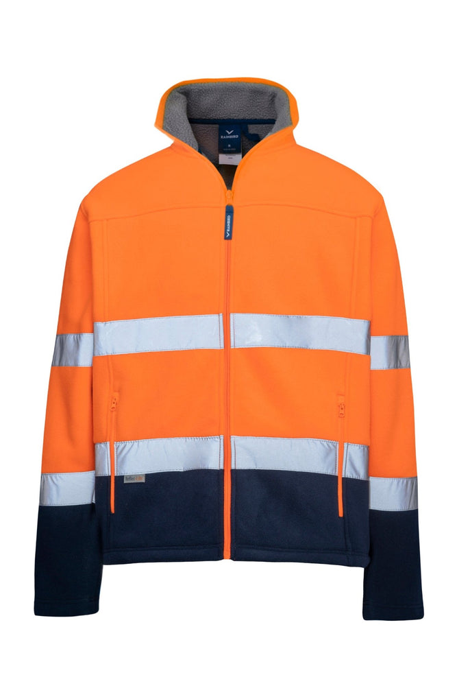 RAINBIRD LUMBER TAPED JACKET ORANGE/NAVY - The Work Pit