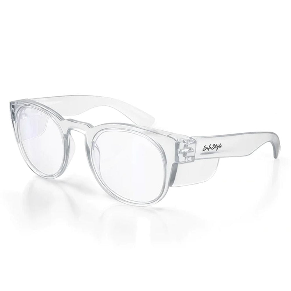 SAFESTYLE CRUISERS CLEAR FRAME/CLEAR UV400 - The Work Pit