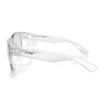 SAFESTYLE FUSIONS CLEAR FRAME/CLEAR UV400 - The Work Pit
