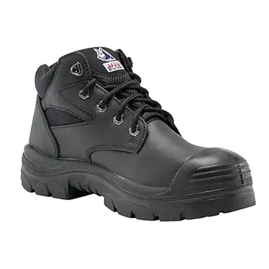 STEEL BLUE WHYALLA NITRILE BUMP CAP PR MIDSOLE BOOTS BLACK - The Work Pit