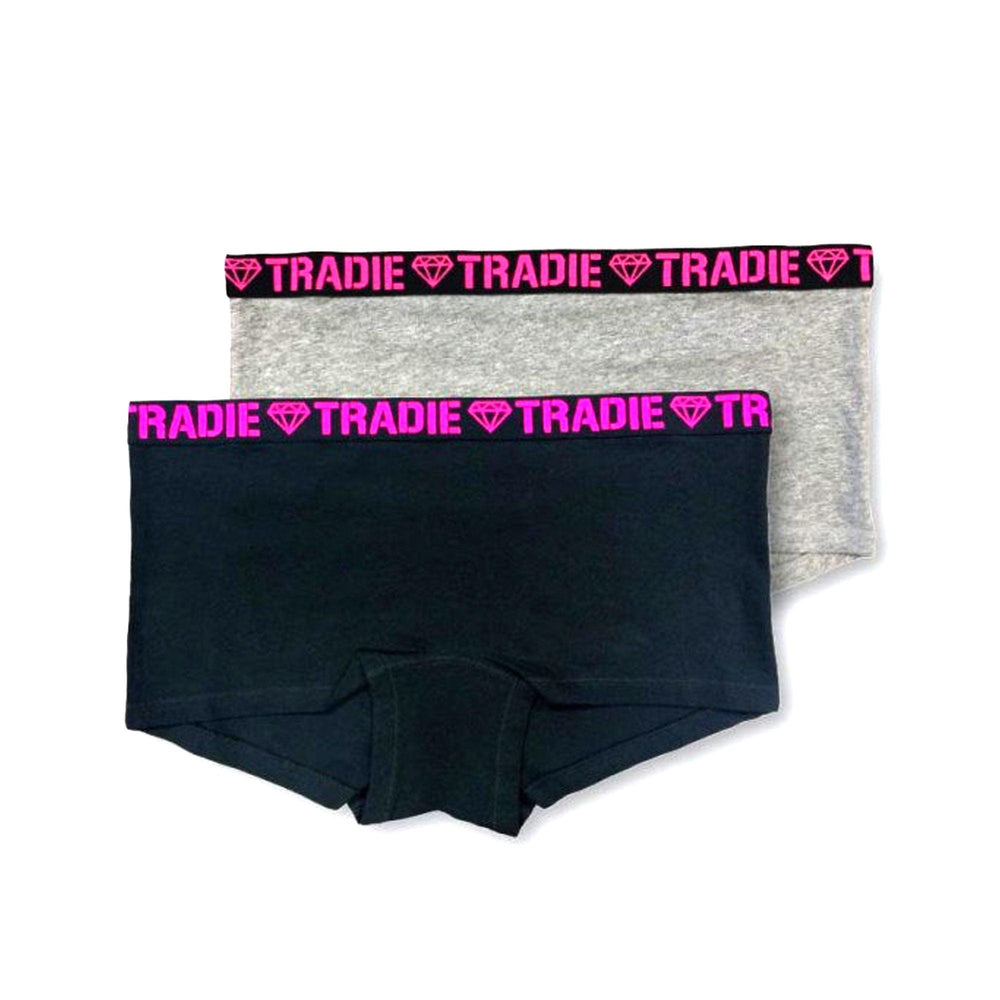 TRADIE LADY CURVE 2PK FOCUS SHORTIE - The Work Pit