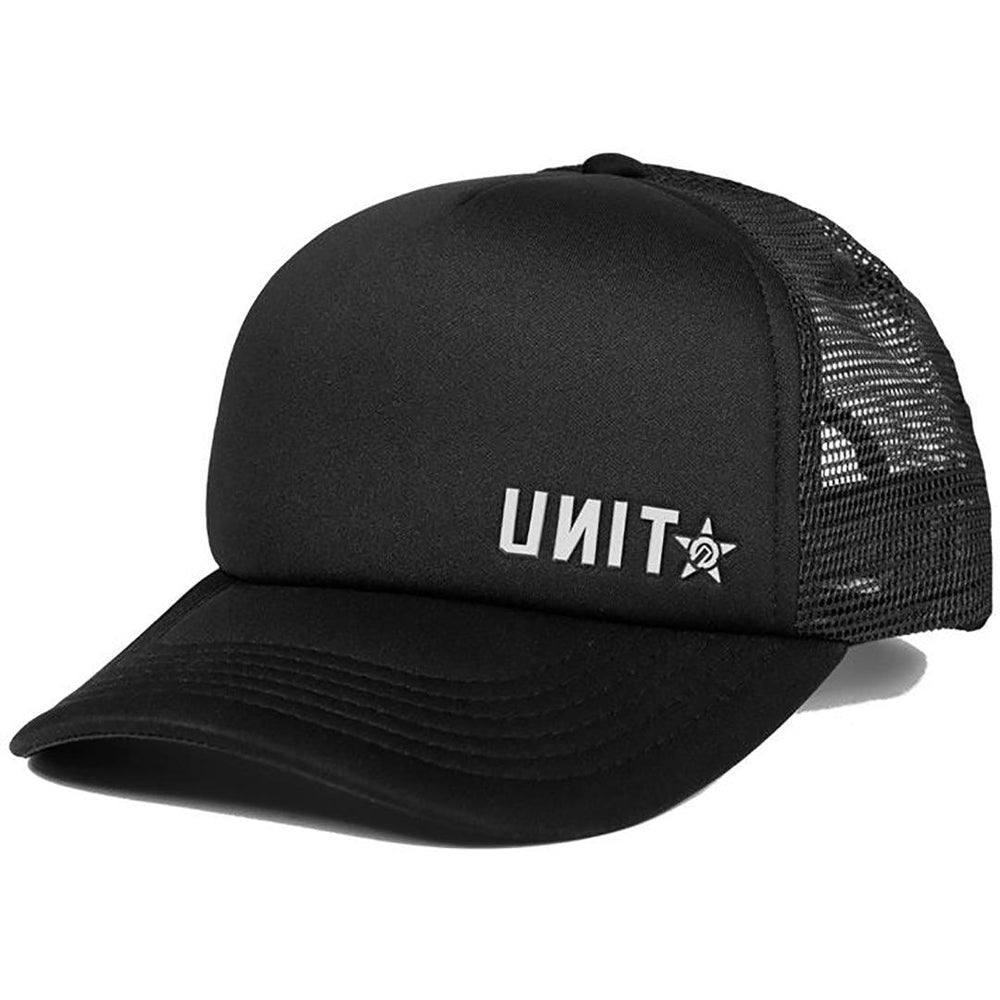 UNIT STAKE TRUCKER CAP BLACK - The Work Pit