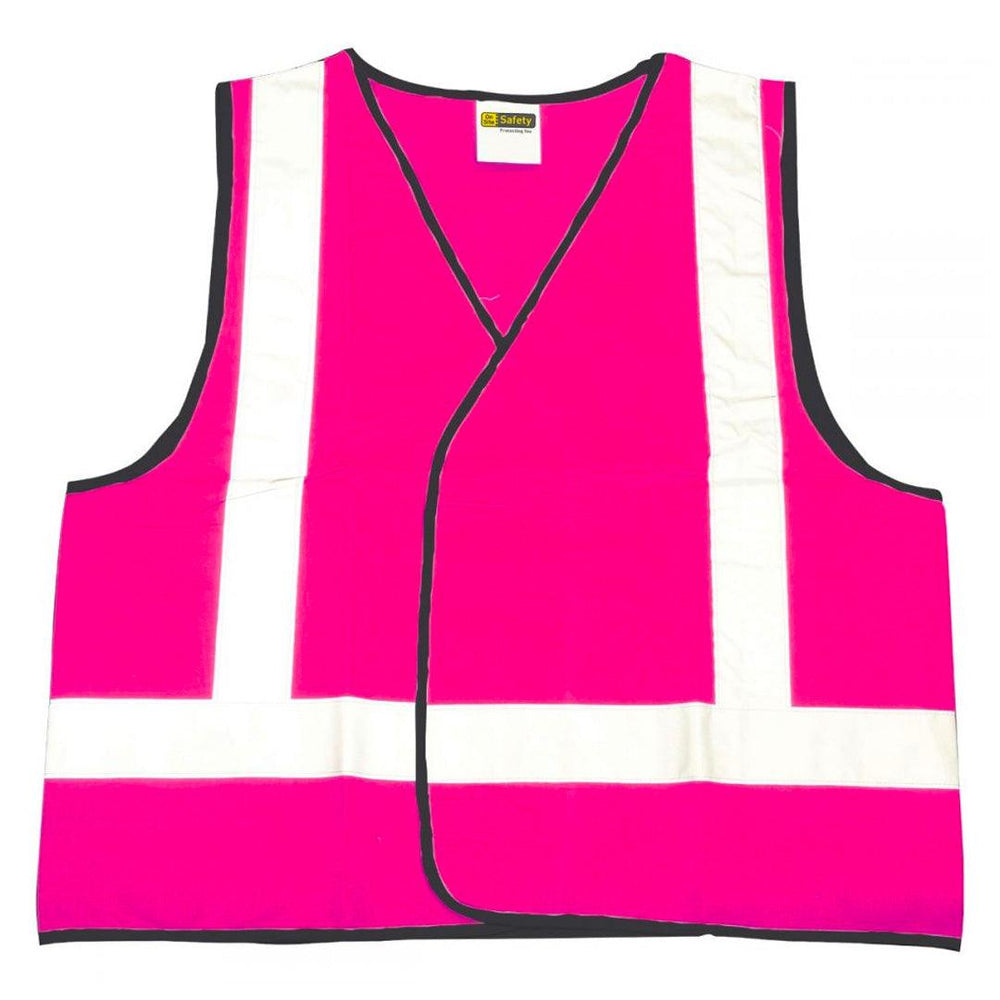 VEST 'NIGHT' - PINK REFLECTIVE - The Work Pit